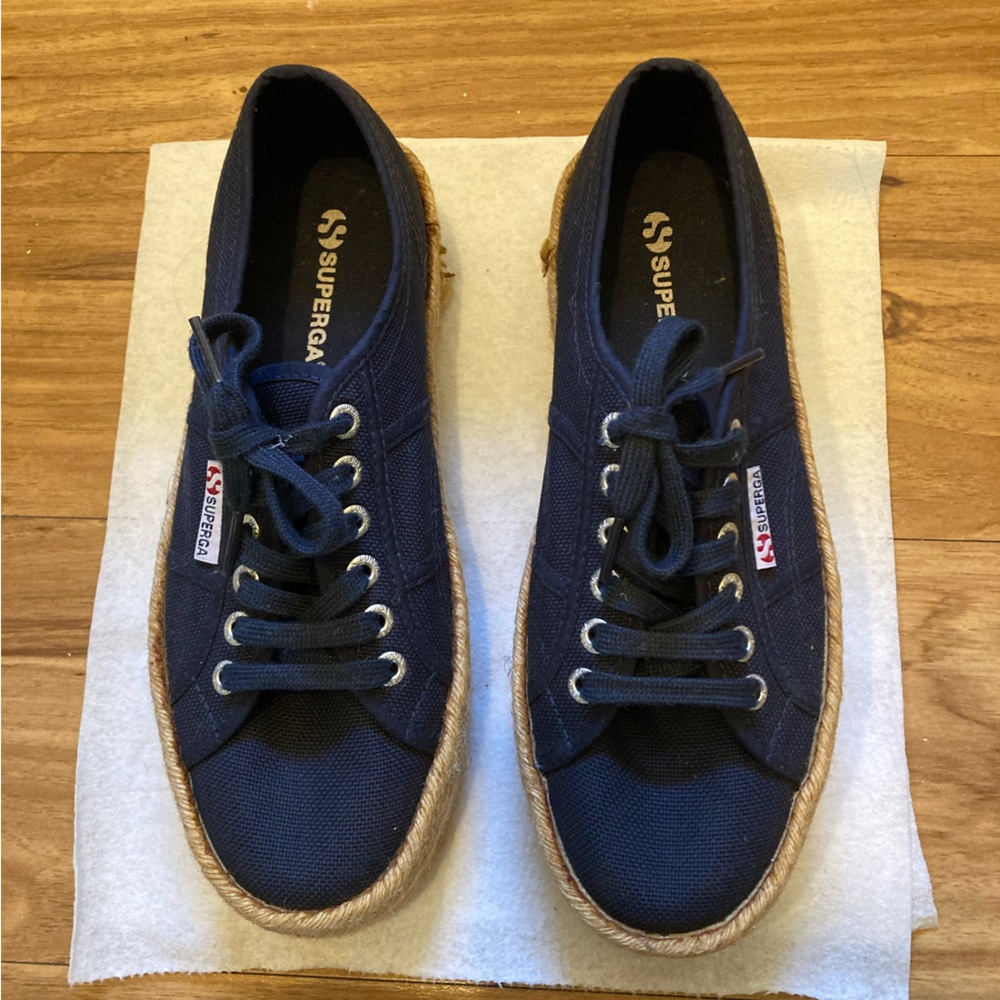 Superga espadrille platform sneakers